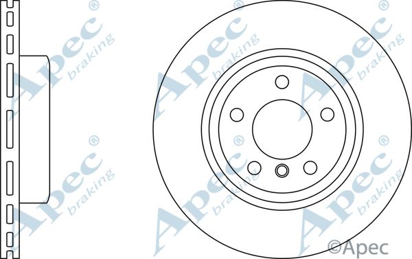 APEC BRAKING Тормозной диск DSK2359